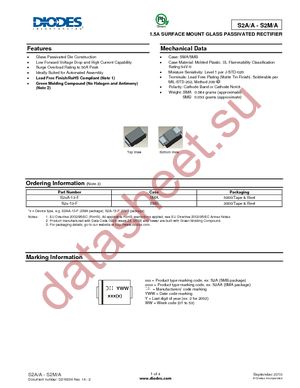 S2A-13-F datasheet  